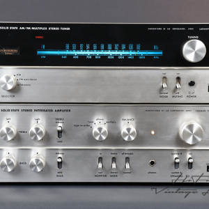 LUXMAN 707 Amplifier and LUXMAN 717 Tuner