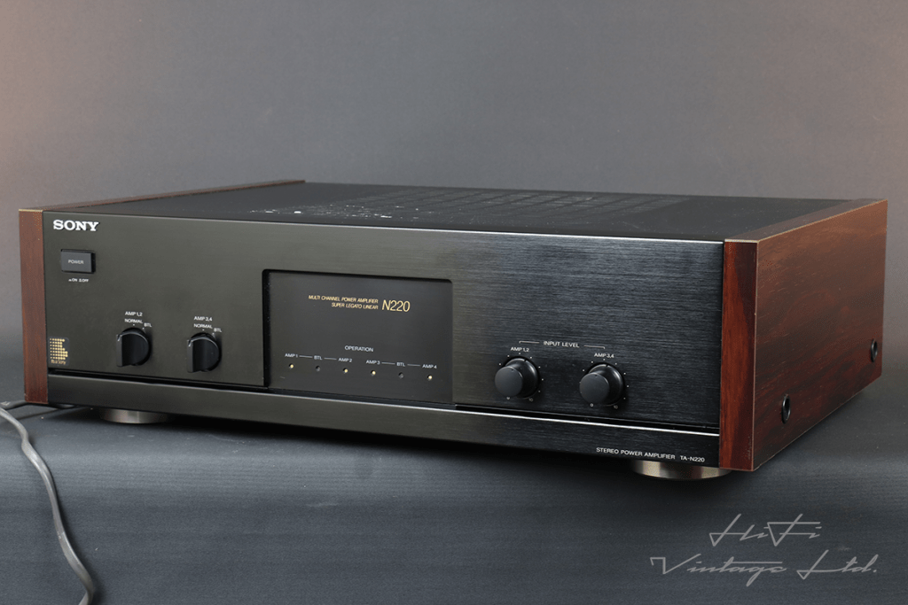 SONY TA-N220 Stereo Power Amplifier - HiFi Vintage