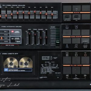 JVC set - SEA-E30, A-E30, DE-20