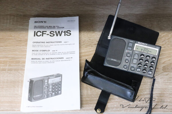 SONY ICF-SW1S Miniature Short-wave Receiver