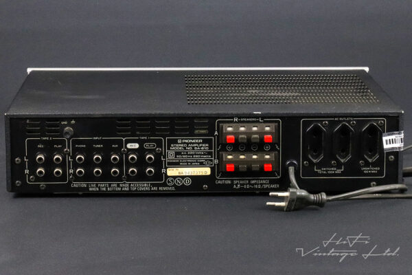 Pioneer SA-610 Stereo Amplifier Blue-Line