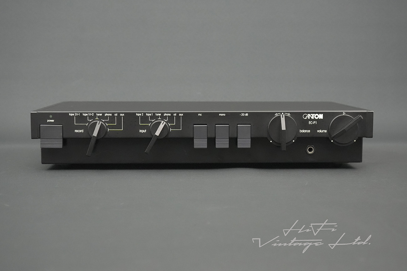 CANTON EC-P1 Stereo Preamplifier