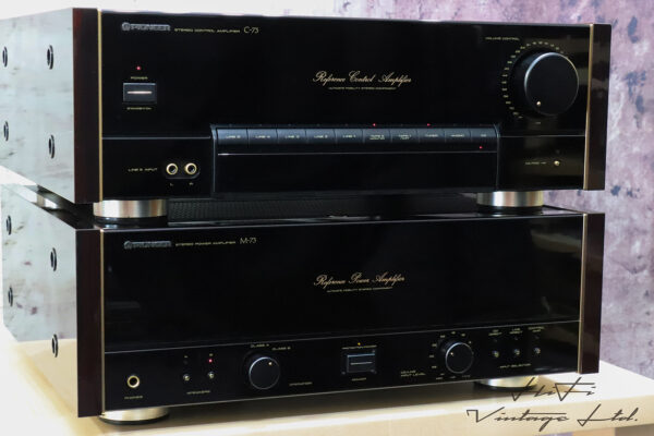 Pioneer C73 Stereo Amplifier & M73 Power Amplifier