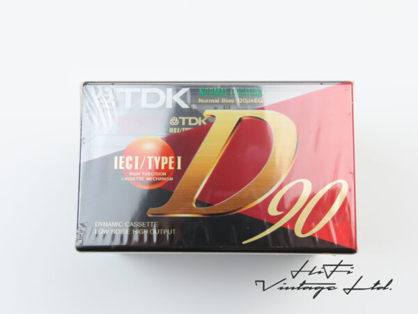 TDK D90 6-pack cassettes