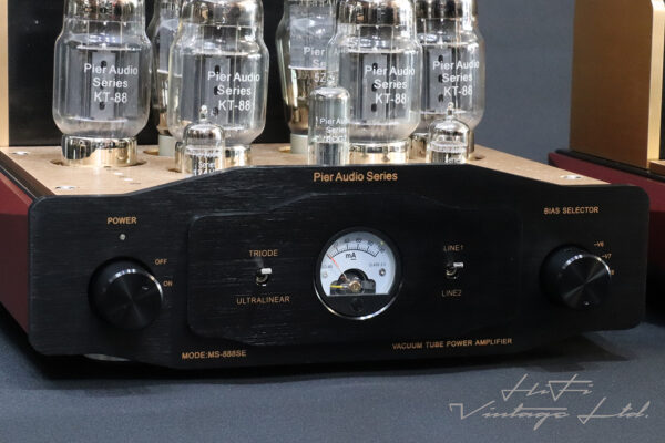 PIER AUDIO PA-888SE Pre-Amplifier & MS-888SE Power Amplifiers