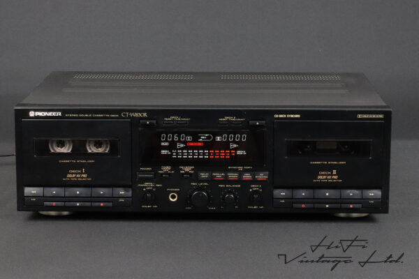 Pioneer CT-W830R Double Cassette Deck