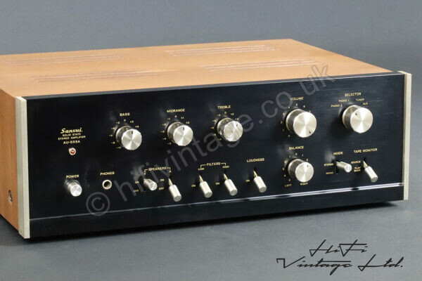Sansui AU-555A Stereo Control Amplifier