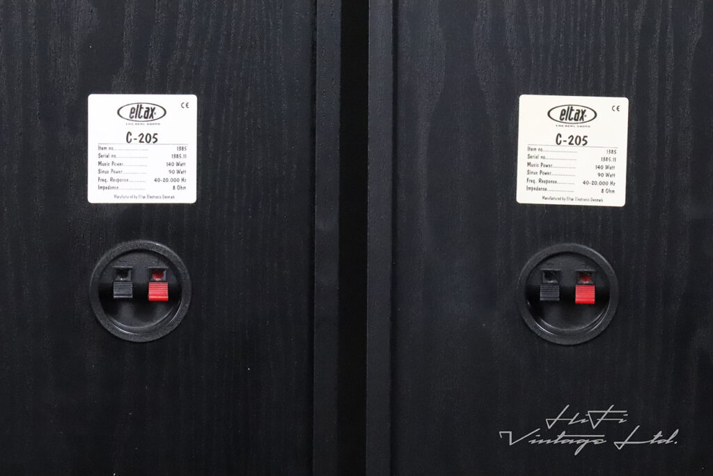 Eltax C205 Floorstanding Speakers HiFi Vintage