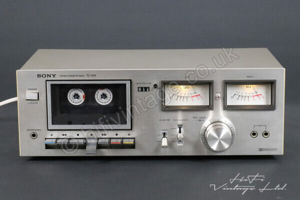 Sony TC-K1A 2-head Cassette Deck