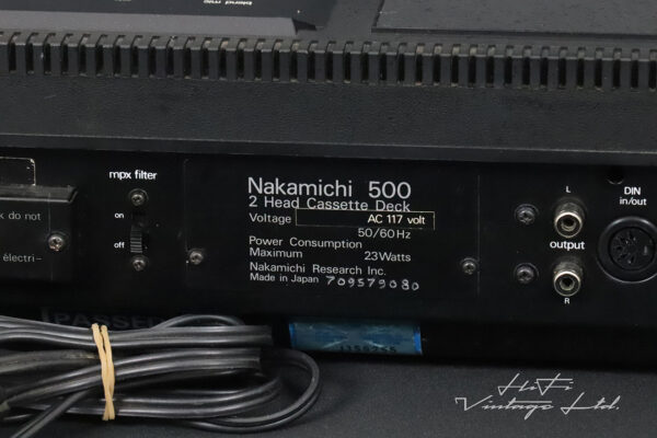 Nakamichi 500 Dual-Tracer