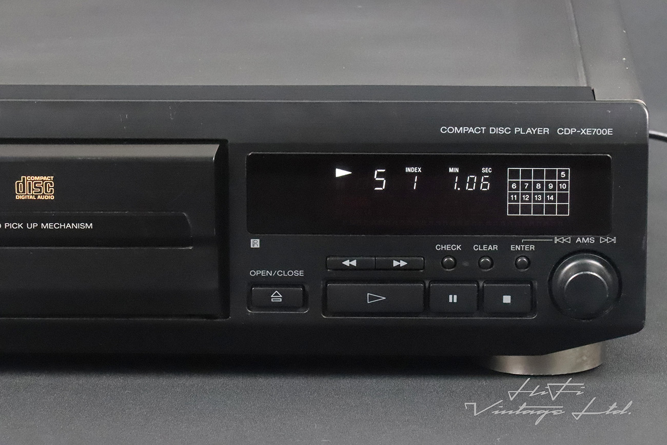 Sony CDP-XE700E CD Player - HiFi Vintage
