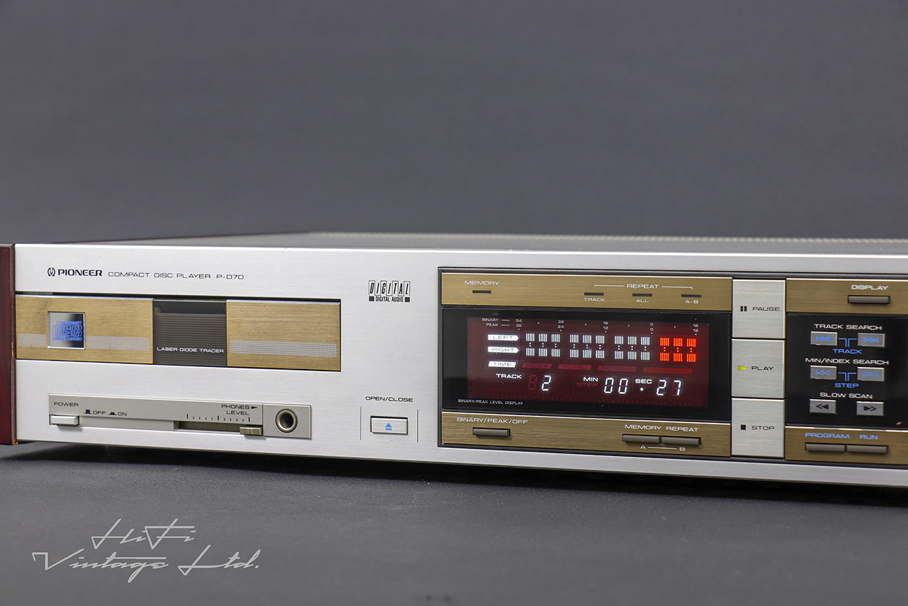 Pioneer P-D70 - vintage audio laser