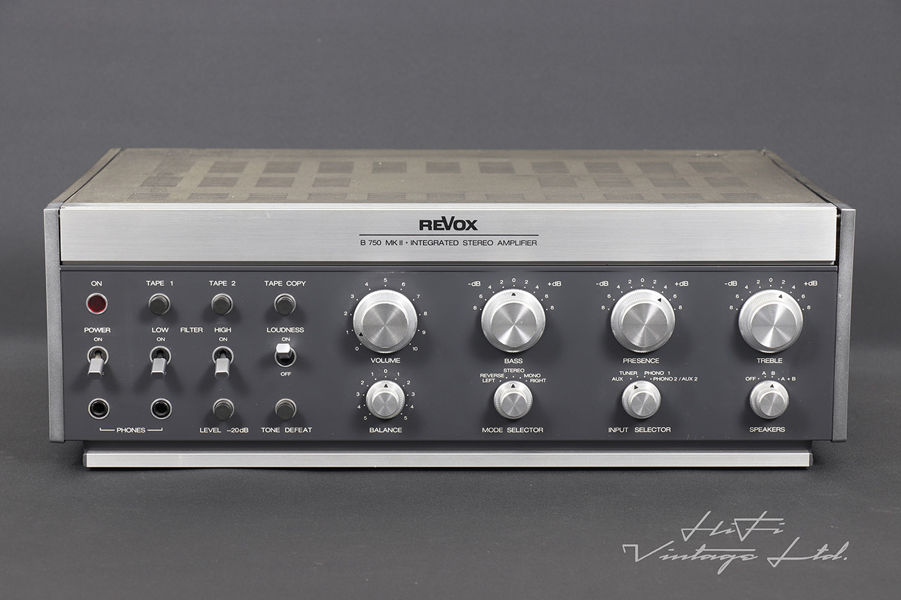 Revox B750 MKII Amplifier - HiFi Vintage