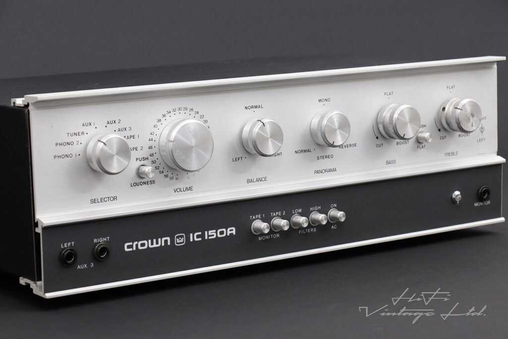Crown IC 150A Preamplifier HiFi Vintage