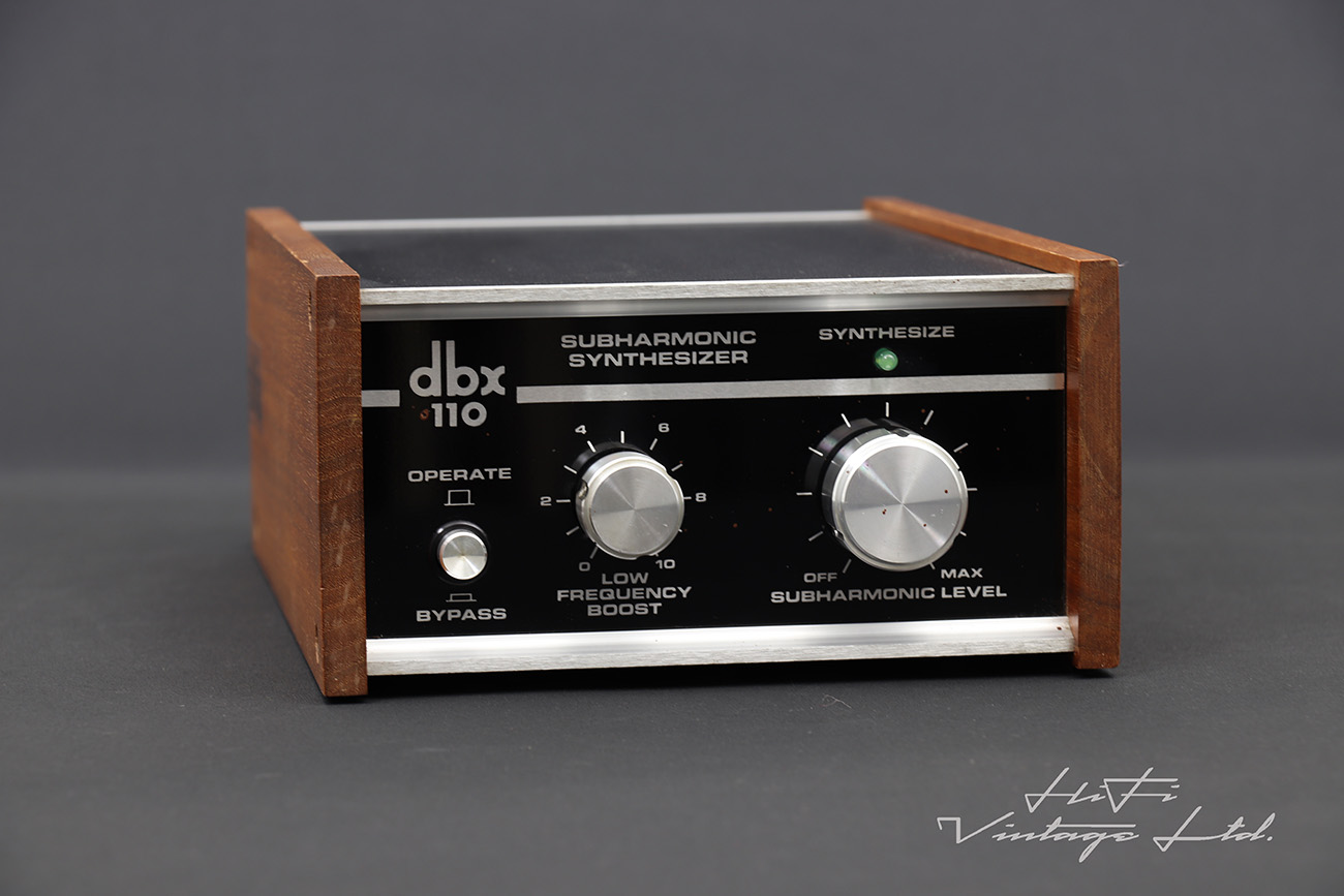 最新版vintage dbx110 subharmonic synthesizer ギター