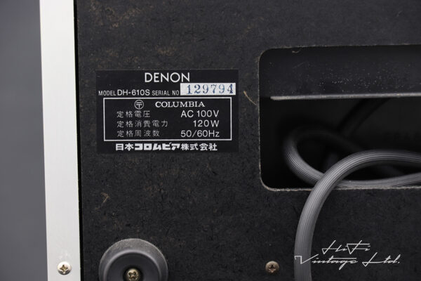 Denon DH-610S Reel to Reel Tape Recorder Super High Fidelity
