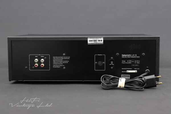 Nakamichi LX-5 Three Head Stereo Cassette Deck