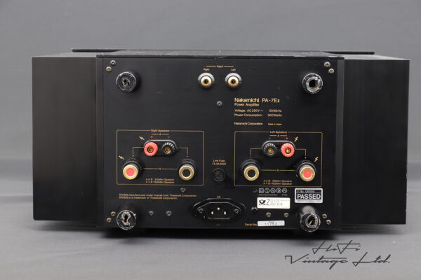 Nakamichi PA-7E II Stasi Power Amplifier