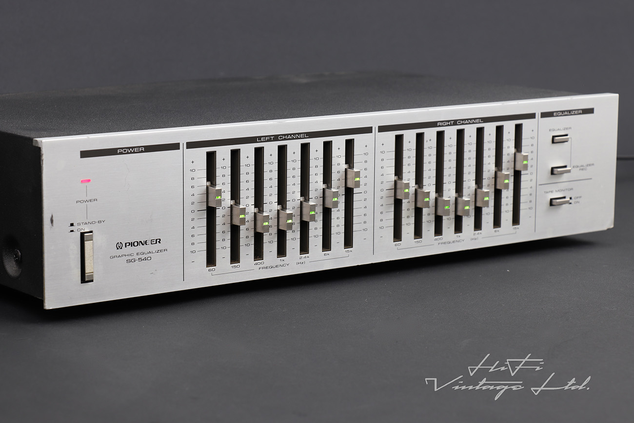 Pioneer SG-540 Graphic Equalizer - HiFi Vintage