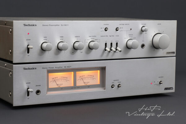 Technics SU-9011 Preamplifier & SE-9021 Power Amplifier