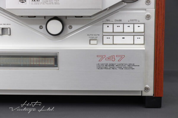 Akai GX-747 Professional Stereo Reel to Reel Tape Recorder. 