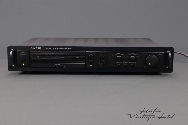 Carver CM-1040 Sonic Holography Integrated Amplifier. 