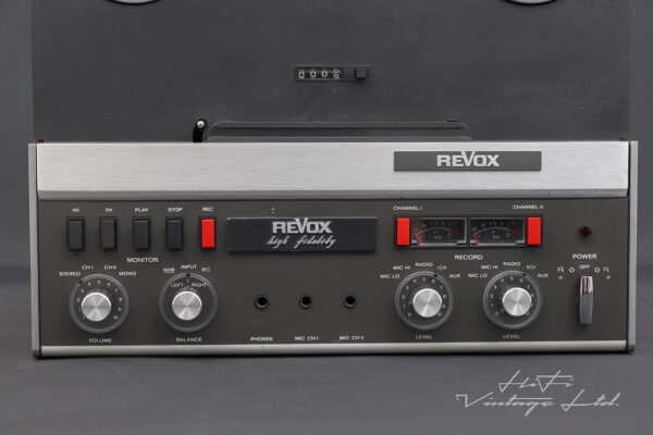 Revox A77 Reel to Reel Tape Recorder