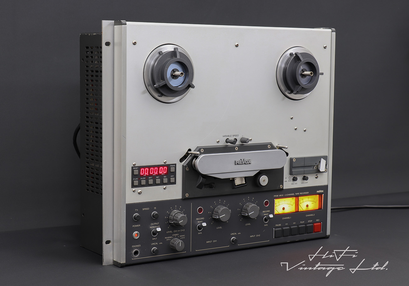 Revox PR99 MKIII Tape Recorder - HiFi Vintage