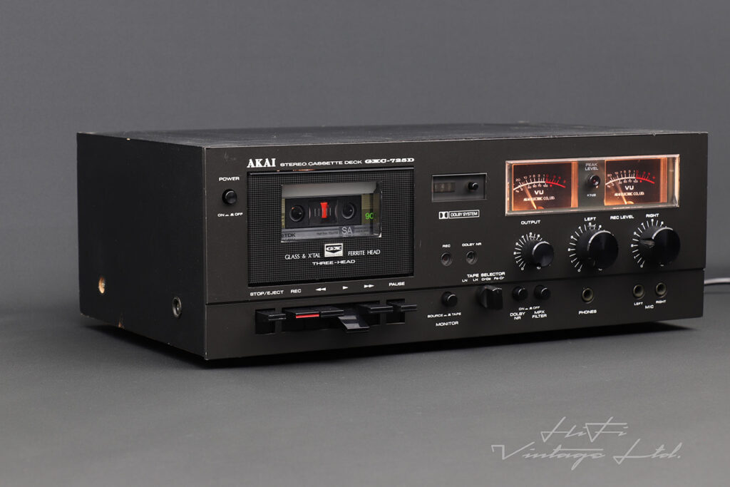 Akai GXC725D Cassette Deck HiFi Vintage