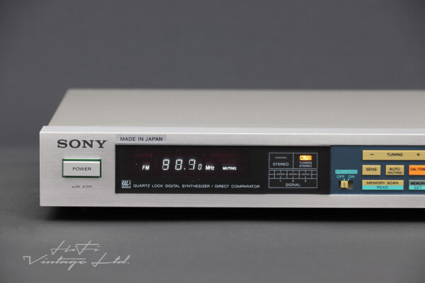Sony ST-JX5 Quartz Lock Digital Synthesizer FM Tuner