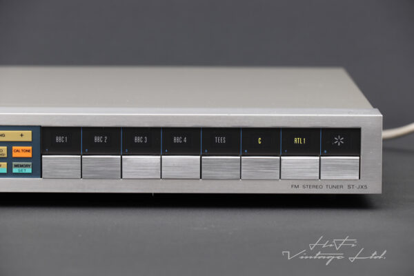 Sony ST-JX5 Quartz Lock Digital Synthesizer FM Tuner
