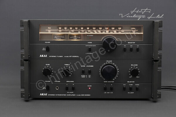 Akai AT-2250L Tuner & AM-2250 Amplifier