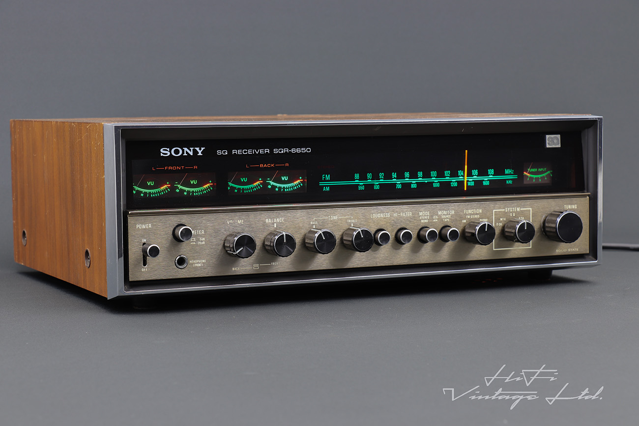 Sony SQR-6650 SQ Receiver - HiFi Vintage