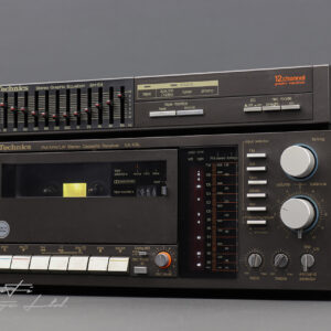 Technics SA-K5L Cassette Receiver + SH-E4 Equalizer