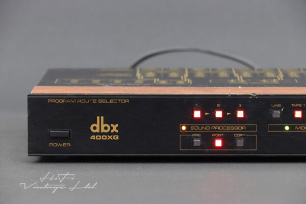 dbx 400XS Program Route Selector