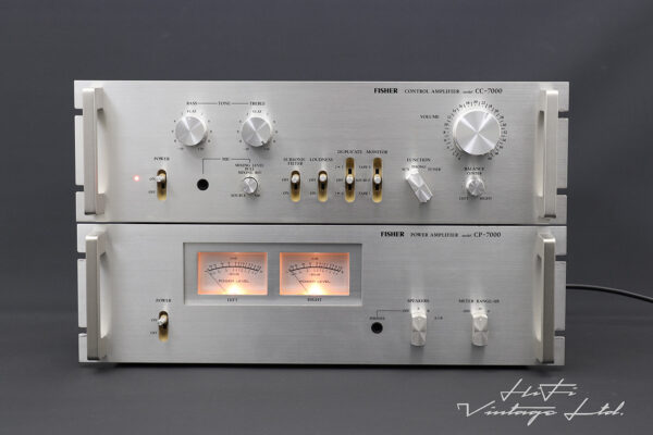 Fisher CC-7000 Amplifier & CP-7000 Power Amplifier
