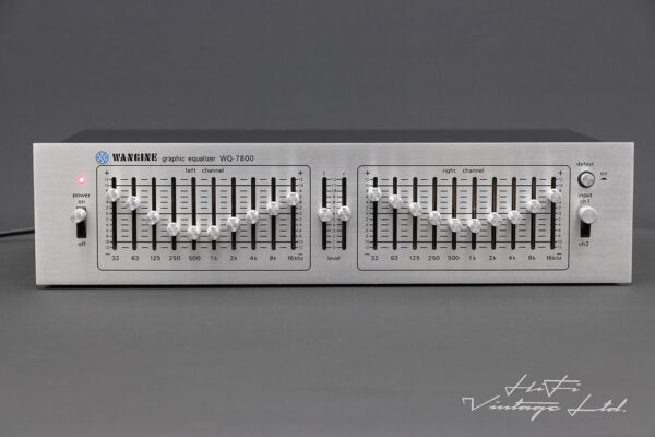 Wangine WQ-7800 10-band Stereo Graphic Equalizer.
