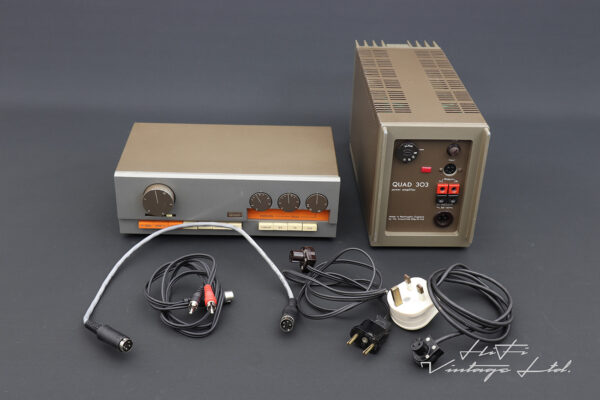 Quad 33 Amplifier & Quad 303 Power Amplifier