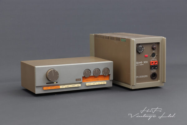 Quad 33 Amplifier & Quad 303 Power Amplifier