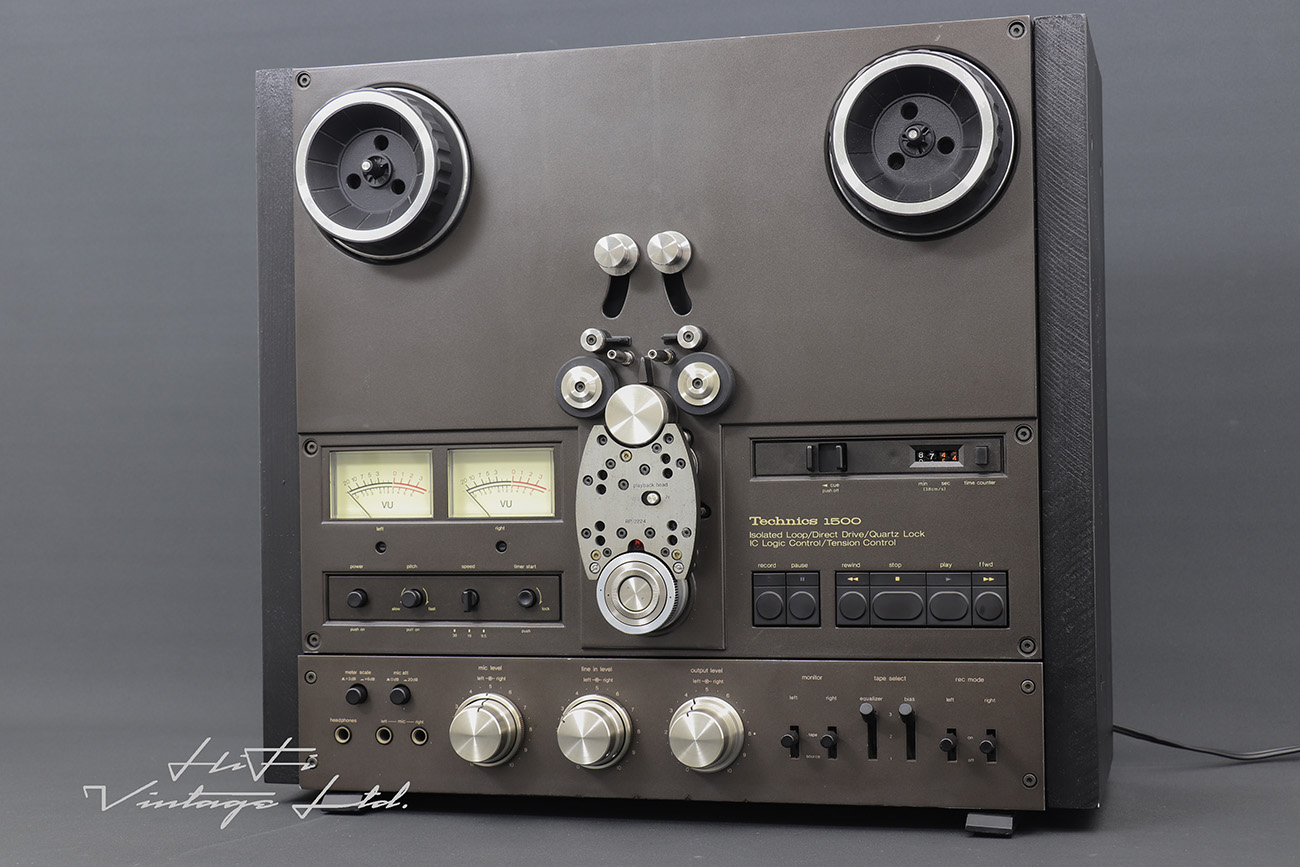 Technics RS-1500 1/4 2-Track Reel to Reel Tape Recorder (1978
