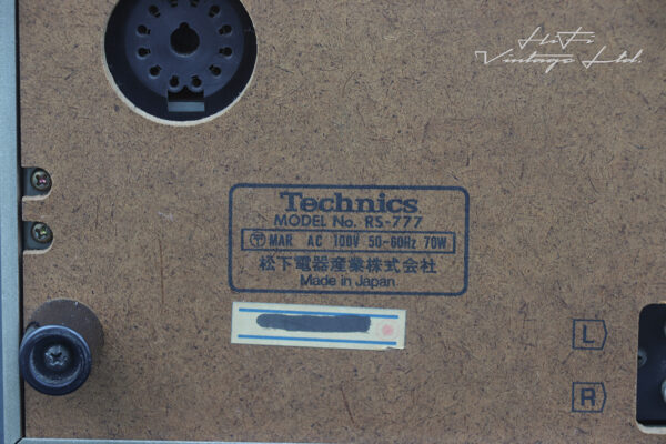Technics RS-777 Reel to Reel
