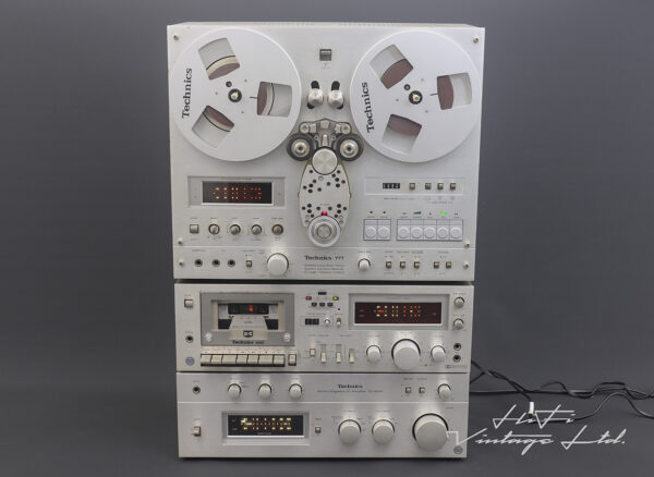 Technics RS-777 Reel to Reel + Technics SU-8044 Amplifier + Technics M63 Cassette Deck