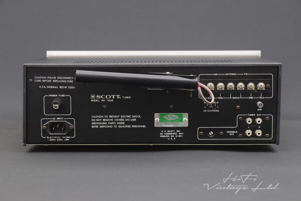 Scott T526 HiFi Stereo AM/FM Tuner