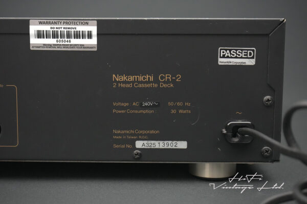 Nakamichi CR-2 Cassette Deck