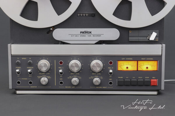 Revox B77 MKII Reel to Reel 2-track Tape Recorder High Speed