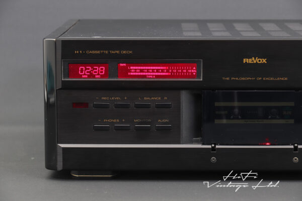 Revox H1 3-head stereo cassette deck