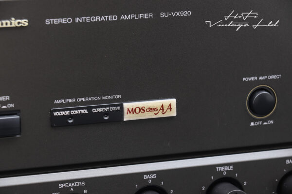 Technics SU-VX920 Stereo Integrated Amplifier