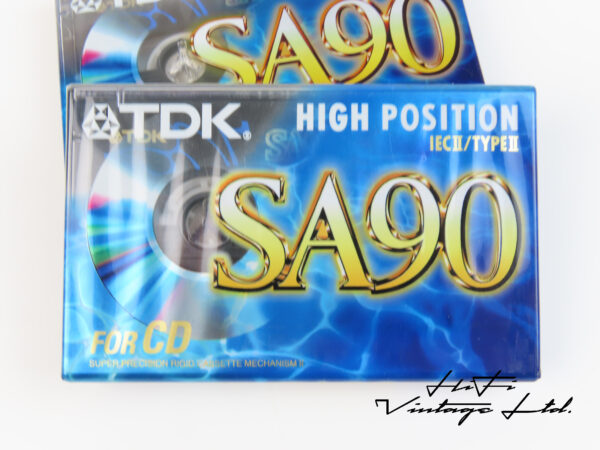 TDK SA90 CASSETTES