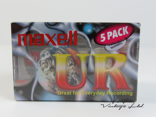 Maxell UR90 5-pack cassettes