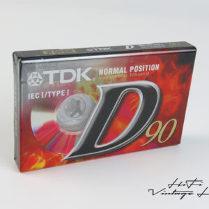 TDK D 90 cassette